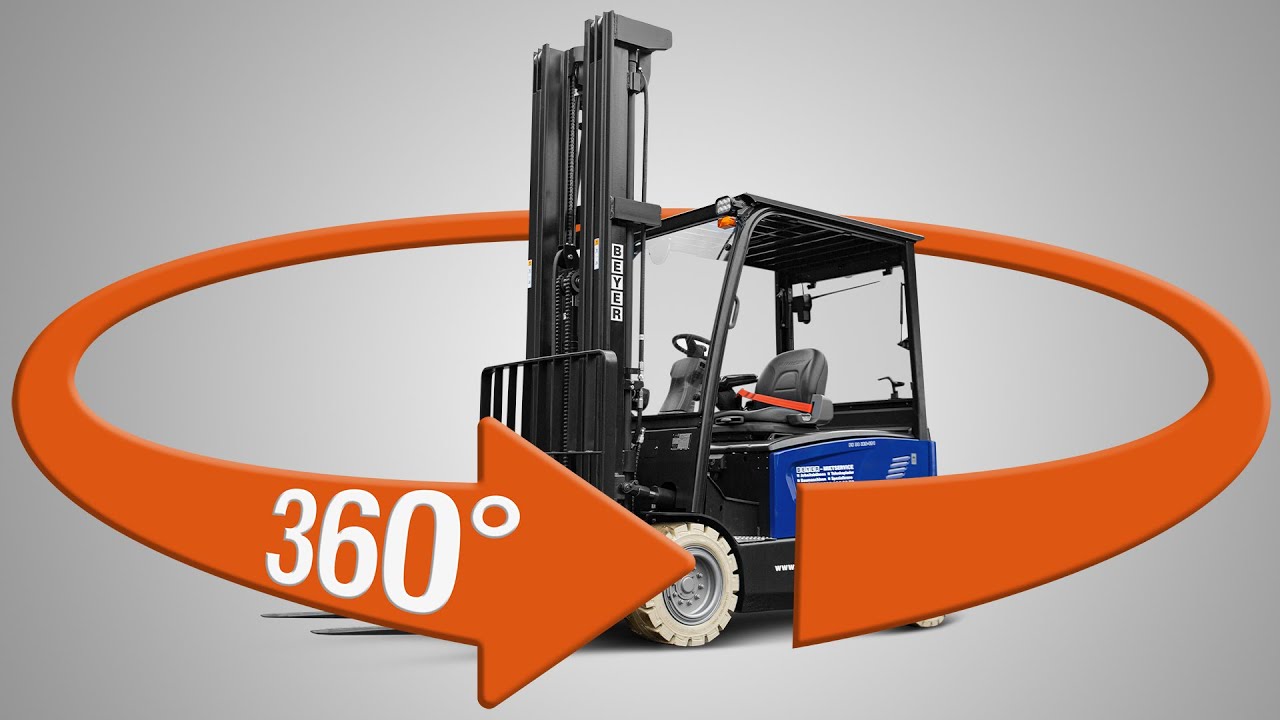 Elektro-Gabelstapler für effiziente Logistik | BEYER-Mietservice