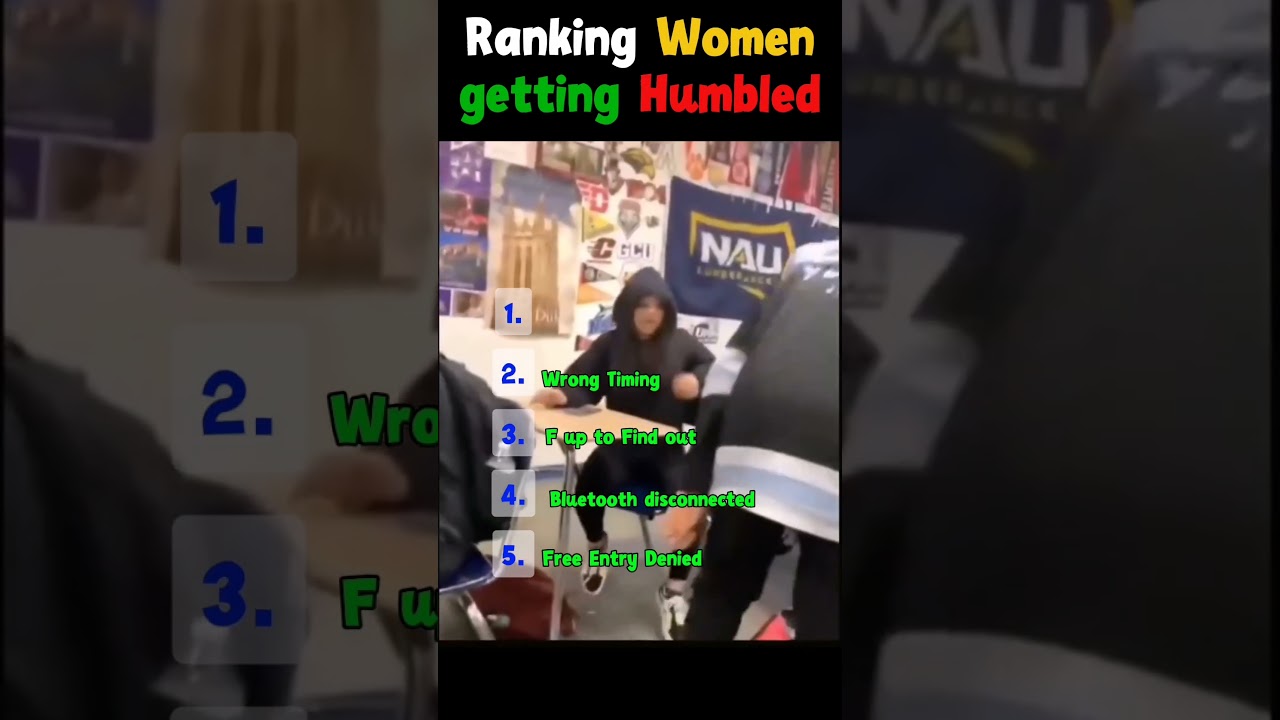 Ranking Women getting Humbled #shorts