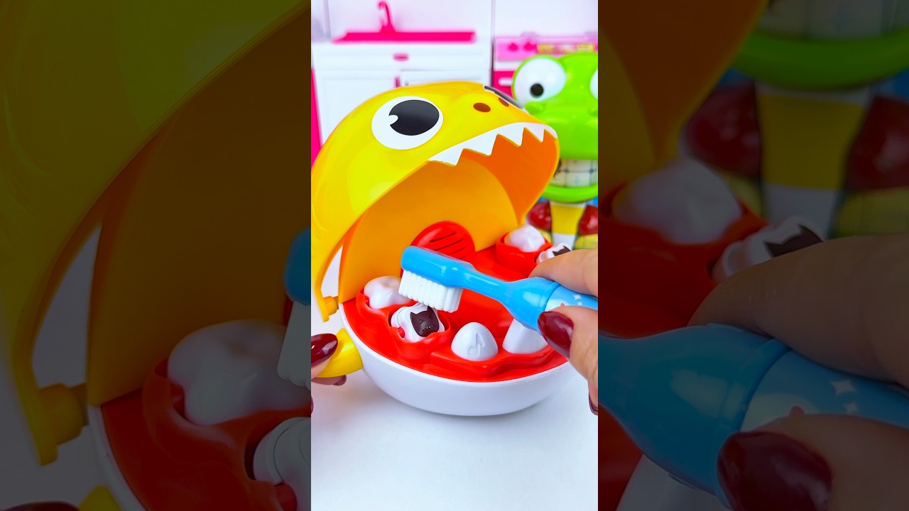 ASMR Unboxing Pororo & Funny Shark Bath Set Toy | Satisfying Toy Unboxing with Subi Toys