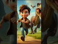 Dianasour vs Kid #sad #foryou#story#cartoon
