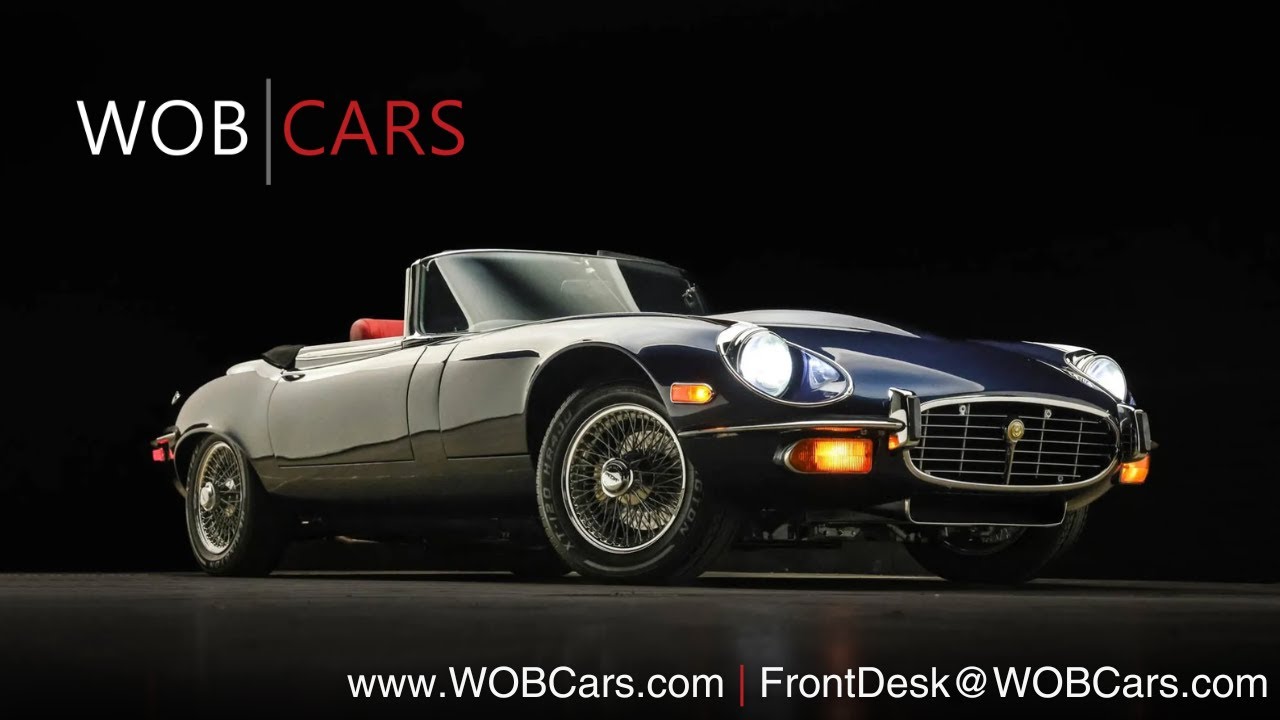 1973 Jaguar E-Type Series III Roadster V12 4-Speed for sale on BaT