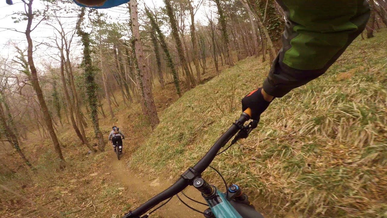 MTB Socerb - Pivo trail in 4K | January 2018