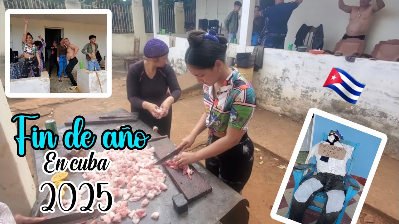 Así es Fin de año en Cuba🇨🇺/Ya no es igual😪. Adiós 2025🖐🏻