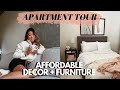 STUDIO APARTMENT TOUR | Affordable Furniture + Decor | Marisa Kay