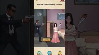 Help the alien avoid being detected #gaming #games #shortvideo