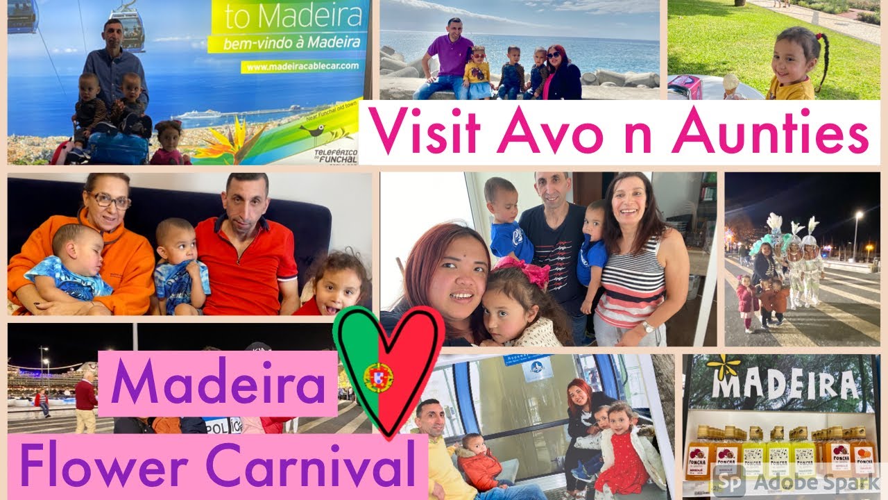 Half term Holiday February 2020 || Madeira Flower Carnival || Lolita’s Vlog #17