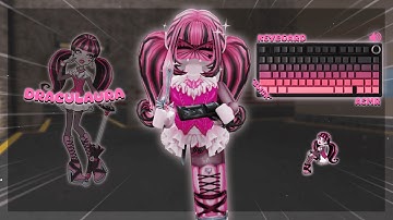 PLAYING MM2 AS DRACULAURA *Keyboard ASMR*