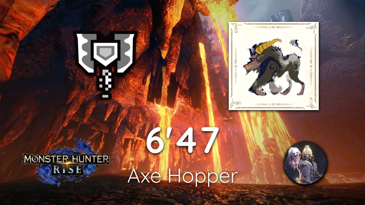 [MH RISE] Rajang Charge Blade [Axe Hopper] Solo (6'47) (Slay) - YouTube