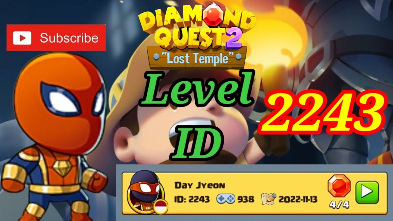 Diamond Quest 2 level ID 2243