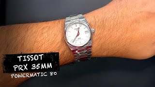 Tissot PRX 35mm Automatic Mother of Pearl Dial T1372071111100