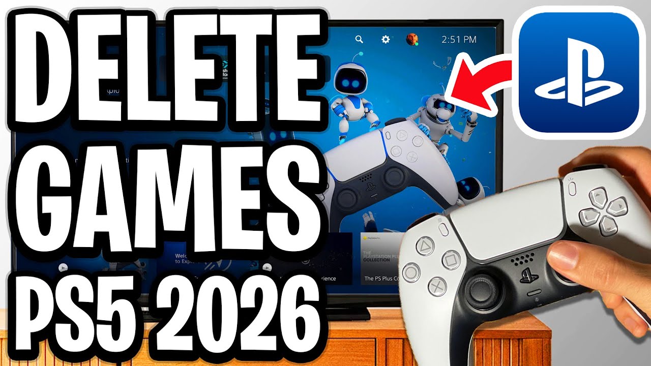 How To Delete Games On PS5 2026 Full Guide YouTube 