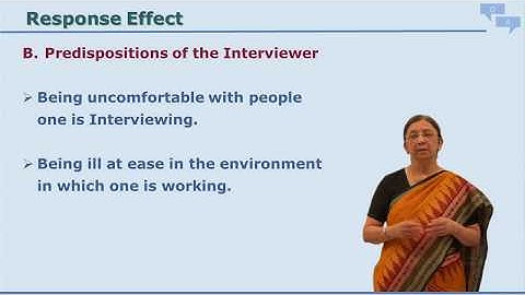 Conducting and Construction an Interview: Part 3 by Prof. Vasudha Kamat