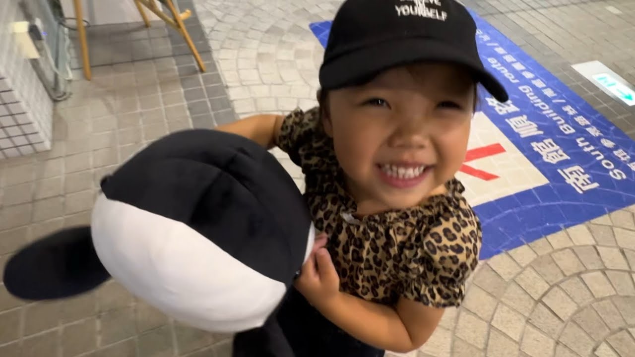 【父娘デート】久しぶりの水族館にテンション上がる