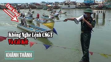 ✅ Reckless Boat Crossing Ignoring Police Ends in Disaster | Mekong River Life