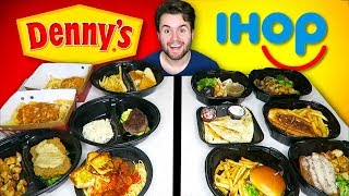 Trying Same Breakfast at Denny's + IHOP to See Which Is Better, Review