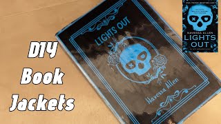 OUTDATED How I Make Book Jackets | Tutorial - WITHOUT Damaging the Book