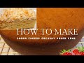 Fluffy and moist cream cheese coconut pound cakesponge cake recipe