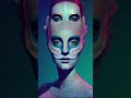 AI Art with Stable Diffusion. Día de Muertos Mexico Cyberpunk, Mexicanas Androides Corpse Paint