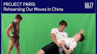 Rehearsing Our Moves In China! I Tom Daley