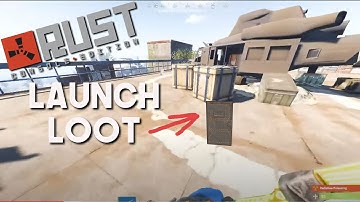 Launch Site & loot crate | Rust Console Edition 🏹 Official PvP | Xbox one/PS4