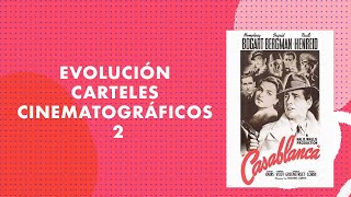 COMO ERAN LOS CARTELES DE CINE EN LOS AÑOS 40,50 y 60