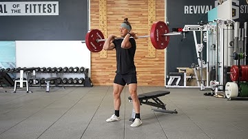 Front Rack Box Squat