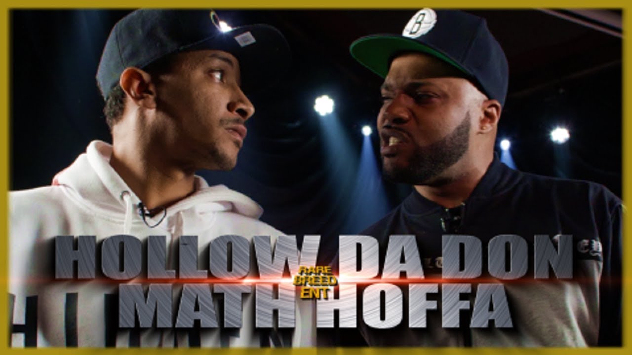 HOLLOW DA DON VS MATH HOFFA EPIC RAP BATTLE - RBE - YouTube