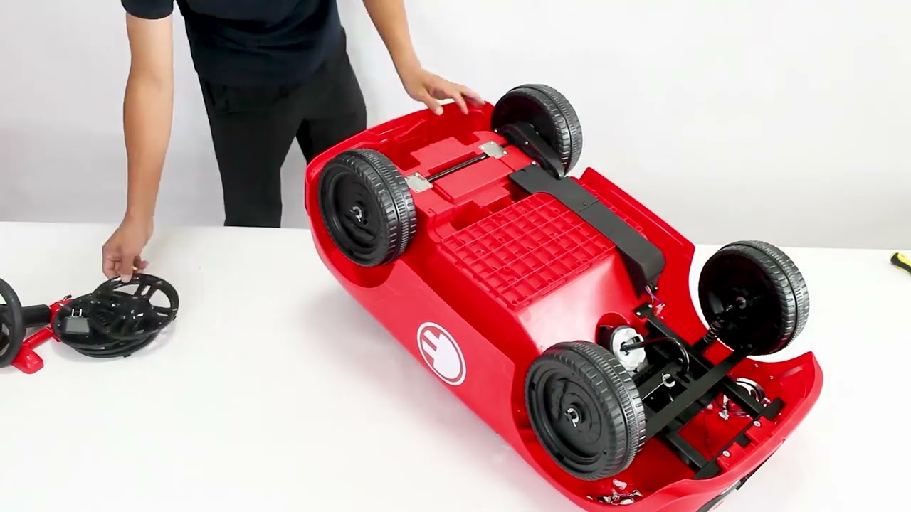 旋風紅電動跑車