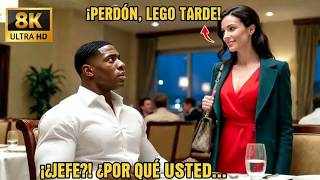Un padre soltero negro tuvo una cita a ciegas pero ella nunca apareció Entonces su jefa entró y