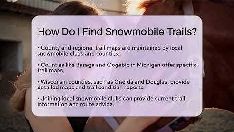 How Do I Find Snowmobile Trails? - The Midwest Guru