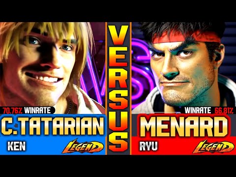SF6 MenaRD (Ryu Vs Ken) ChrisTatarian ▰ Street Fighter 6 Gameply High Level