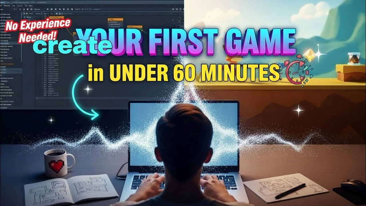 "I Made a Game in 59 Minutes (And So Can You)" - YouTube