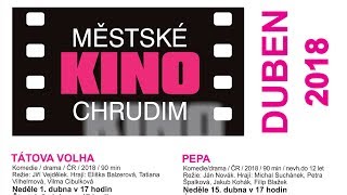 Městské kino Chrudim - program - duben 2018