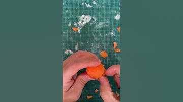 Cắt tỉa hoa hồng từ cà rốt 4