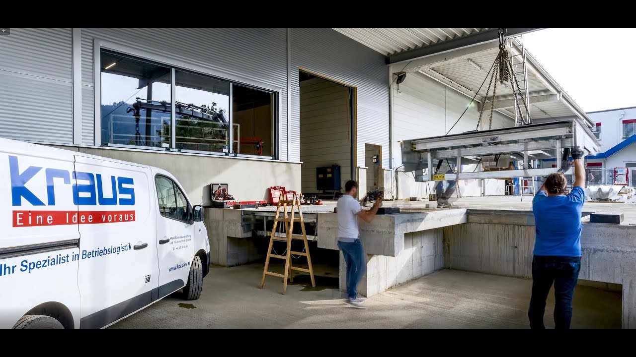 Verladerampe von KRAUS-  Loading platform