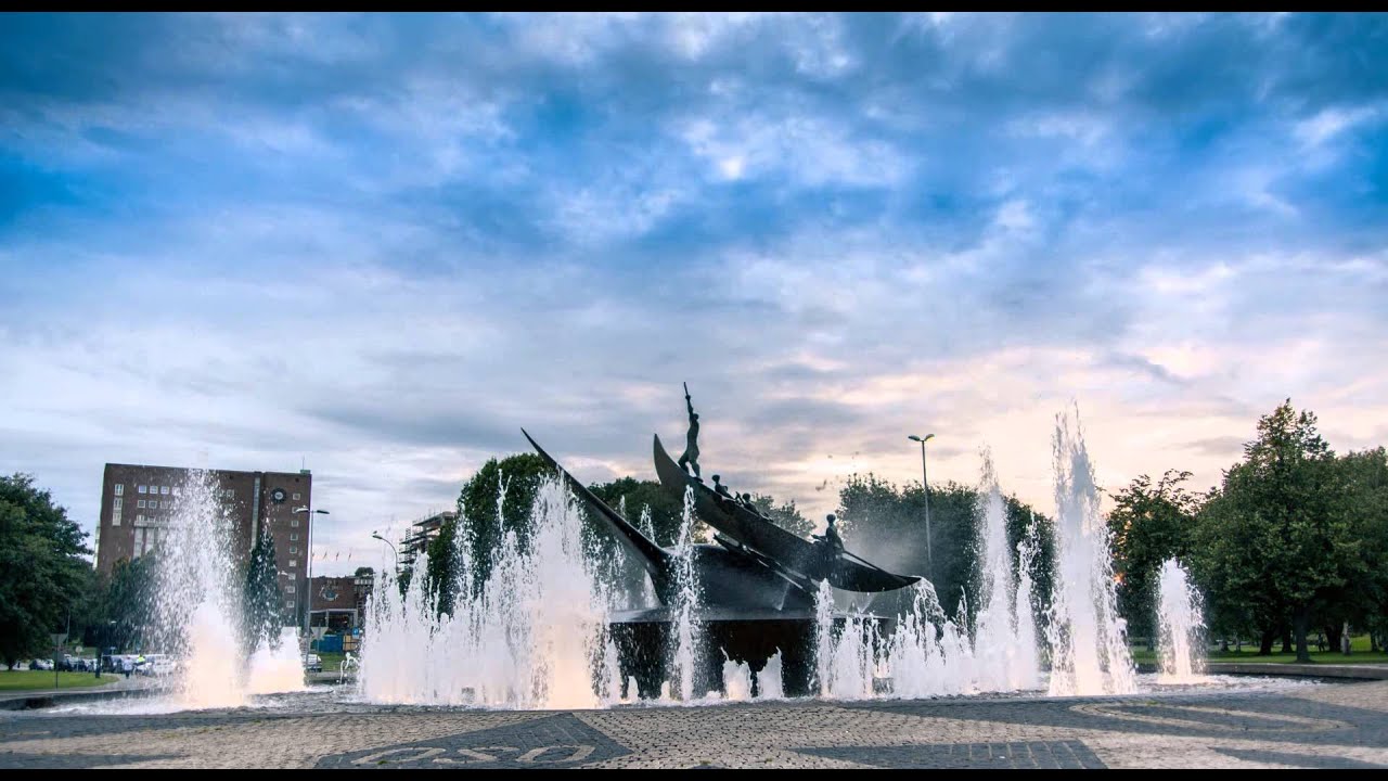 Timelapse Norway Sandefjord Hvalfangst Monumentet