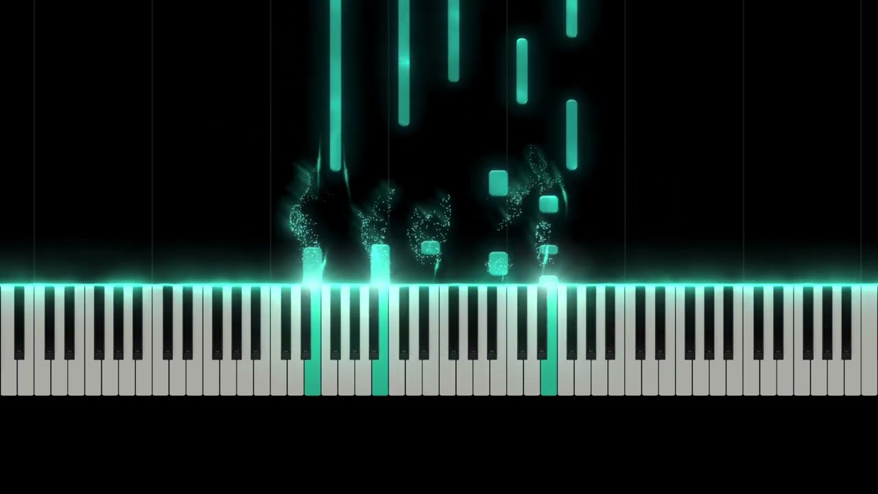 Auli'i Cravalho - How Far I'll Go (from Moana) | Piano Cover by Marcus (Synthesia Tutorial)