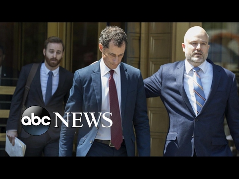 Anthony Weiner pleads