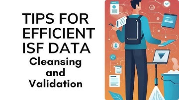 Tips for Efficient Importer Security Filing Data Cleansing and Validation