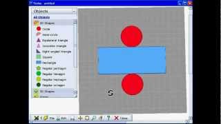 Yenka Mathematics   3D Shapes   Making a cylinder net   1080p