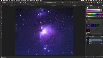Creating A Colour Image From Mono Images In Affinity Photo