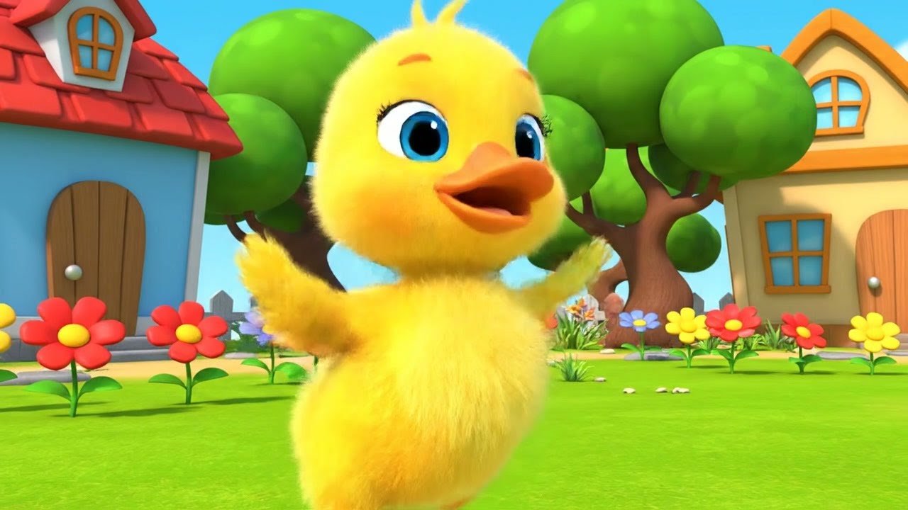 Oops! Baby Duck Bounced the Rubber Ball AV1 | Funny Toddler Song | Kids Rhymes