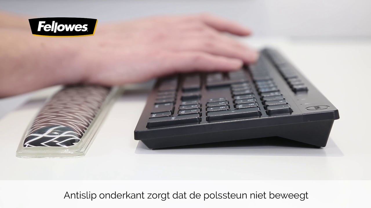 Fellowes® polssteunen van gel met foto dessin