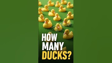 ONLY 1% PEOPLE  Can Find All Ducks! 🔍 #shorts