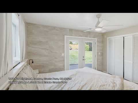 1660 NW Highland Avenue, Grants Pass, OR home video tour