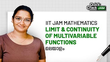 IIT JAM Mathematics 2026 | Limit & Continuity Of Multivariable Functions