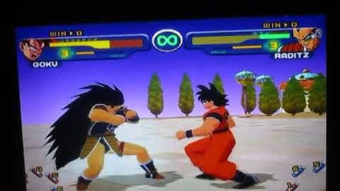 Dragon Ball Z Budokai(Gamecube)-Goku vs Raditz