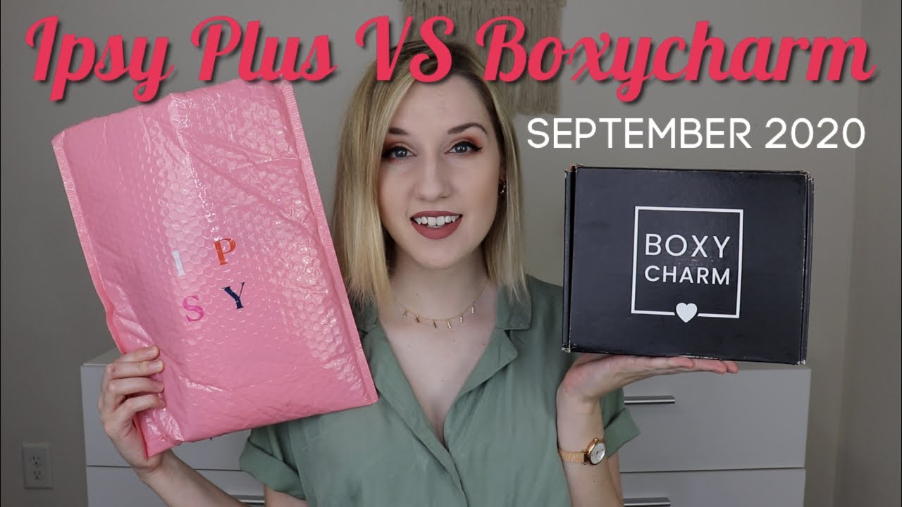 Ipsy Plus VS Boxycharm | September 2020