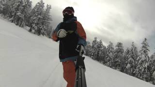 自分撮り　アルペンボード　チャオ御岳　Rider Riku 20140111 Part2