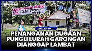 Penanganan Dugaan Pungli Lurah Dinilai Lambat Warga Garongan Kulon Progo Pasang Spanduk Sindiran